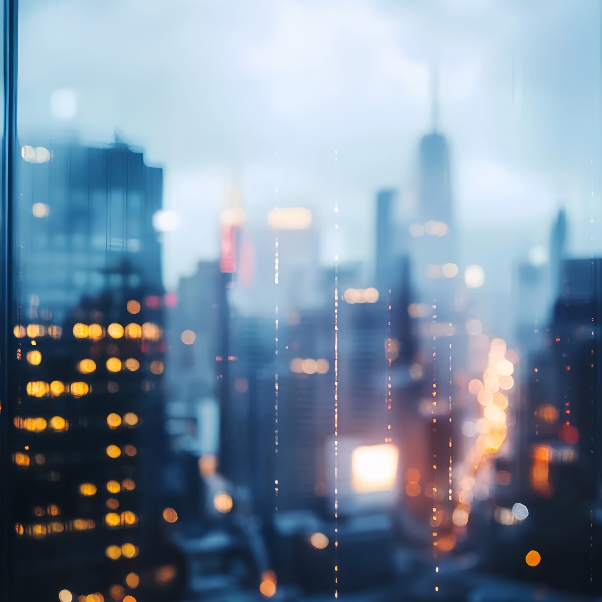 Headshot Photo Backdrop Urban Nightfall Bokeh Backdrop UK CSH57-12