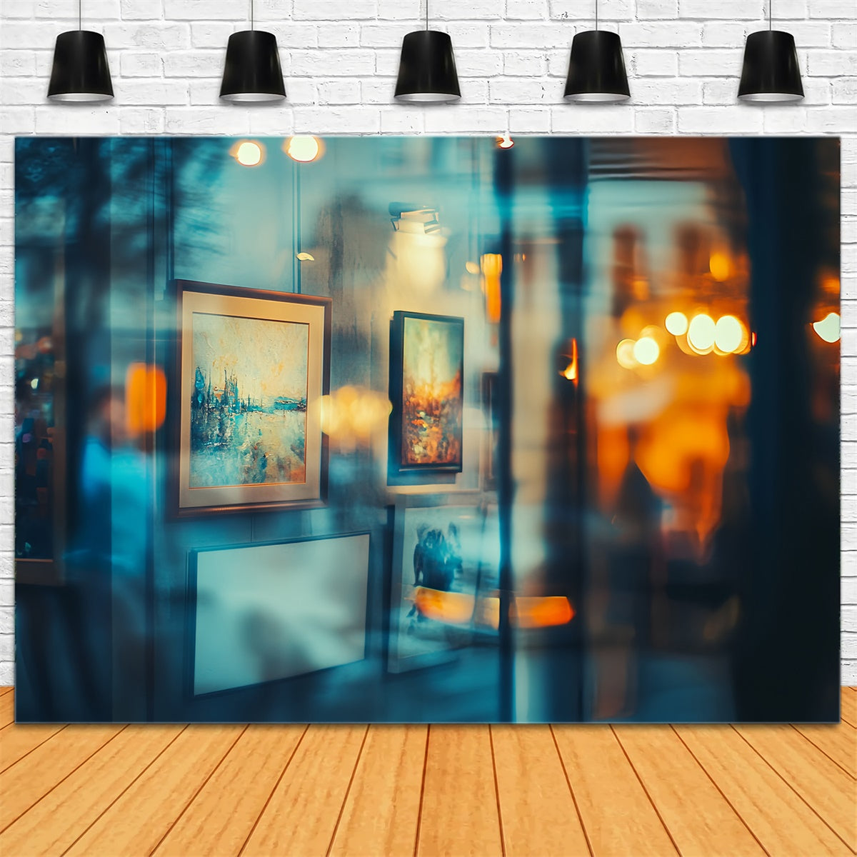Headshot Backdrop Gallery Glow Reflection Backdrop UK CSH57-13