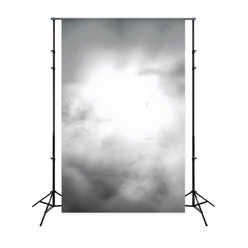 Grey Backdrop Photography Misty Fog Dream Backdrop UK CSH57-24
