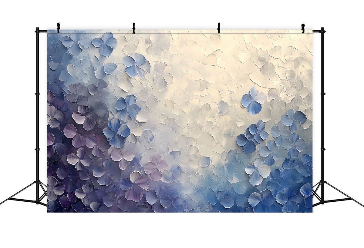 Fine Art Photography Backdrops Blue Whisper Petal Backdrop UK CSH57-252