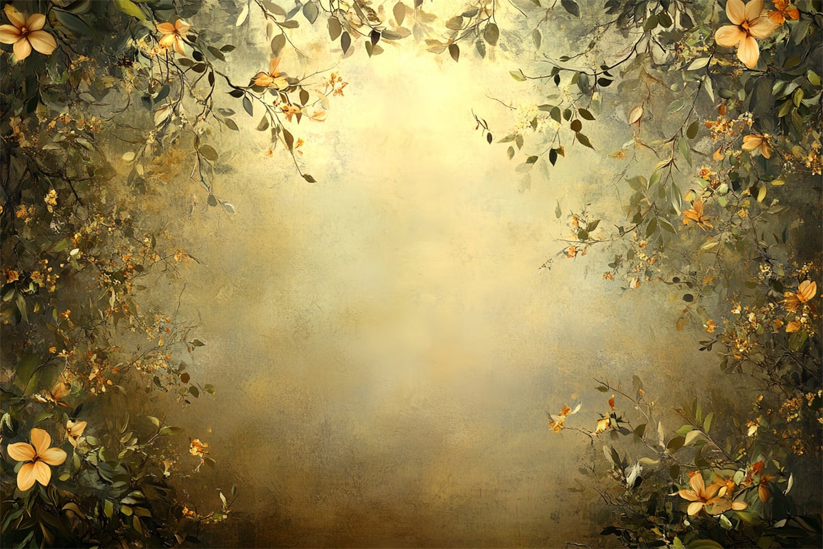 Fine Art Backdrops Vintage Bloom Frame Fabric Backdrops UK CSH57-256