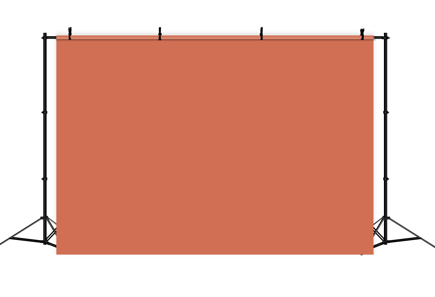 Orange Backdrop Photoshoot Warm Terracotta Dream Backdrop UK CSH57-312