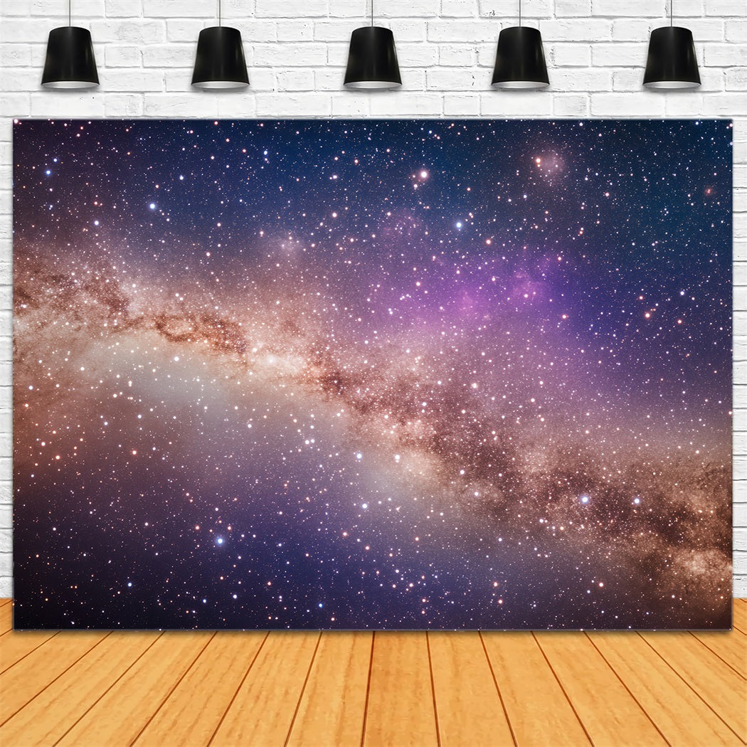 Space Backdrop Galaxy Star River Glow Abstract Backdrops UK CSH58-161