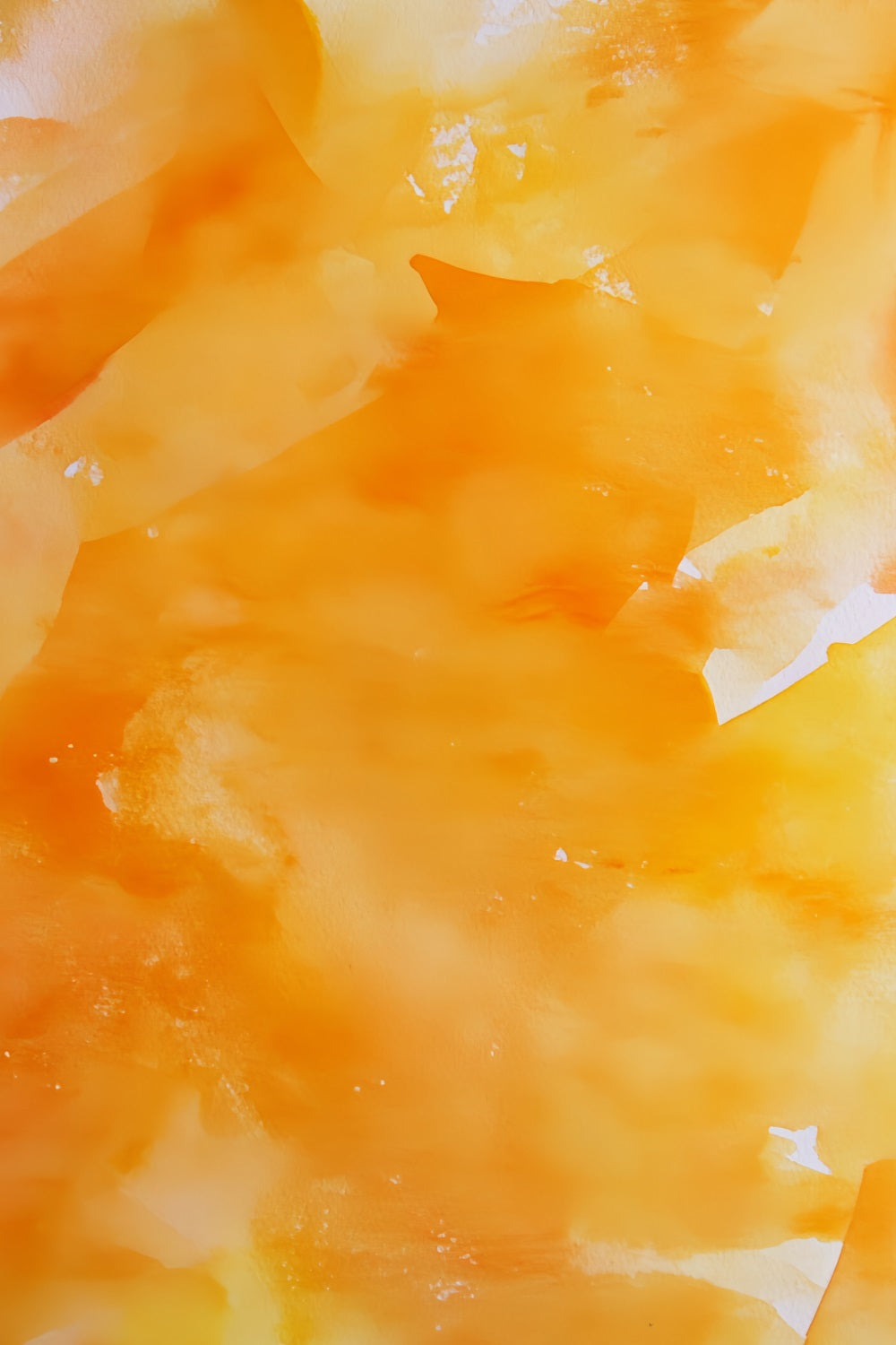 Orange Backdrop Vivid Orange Watercolor Blends Abstract Photography Backdrop UK CSH58-169