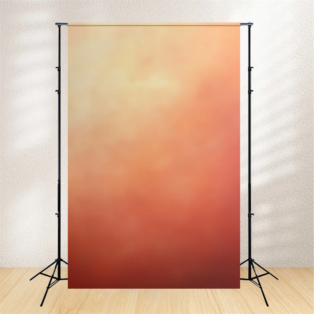 Orange Backdrop Peach Haze Gradient Texture Abstract Backdrops UK CSH58-170