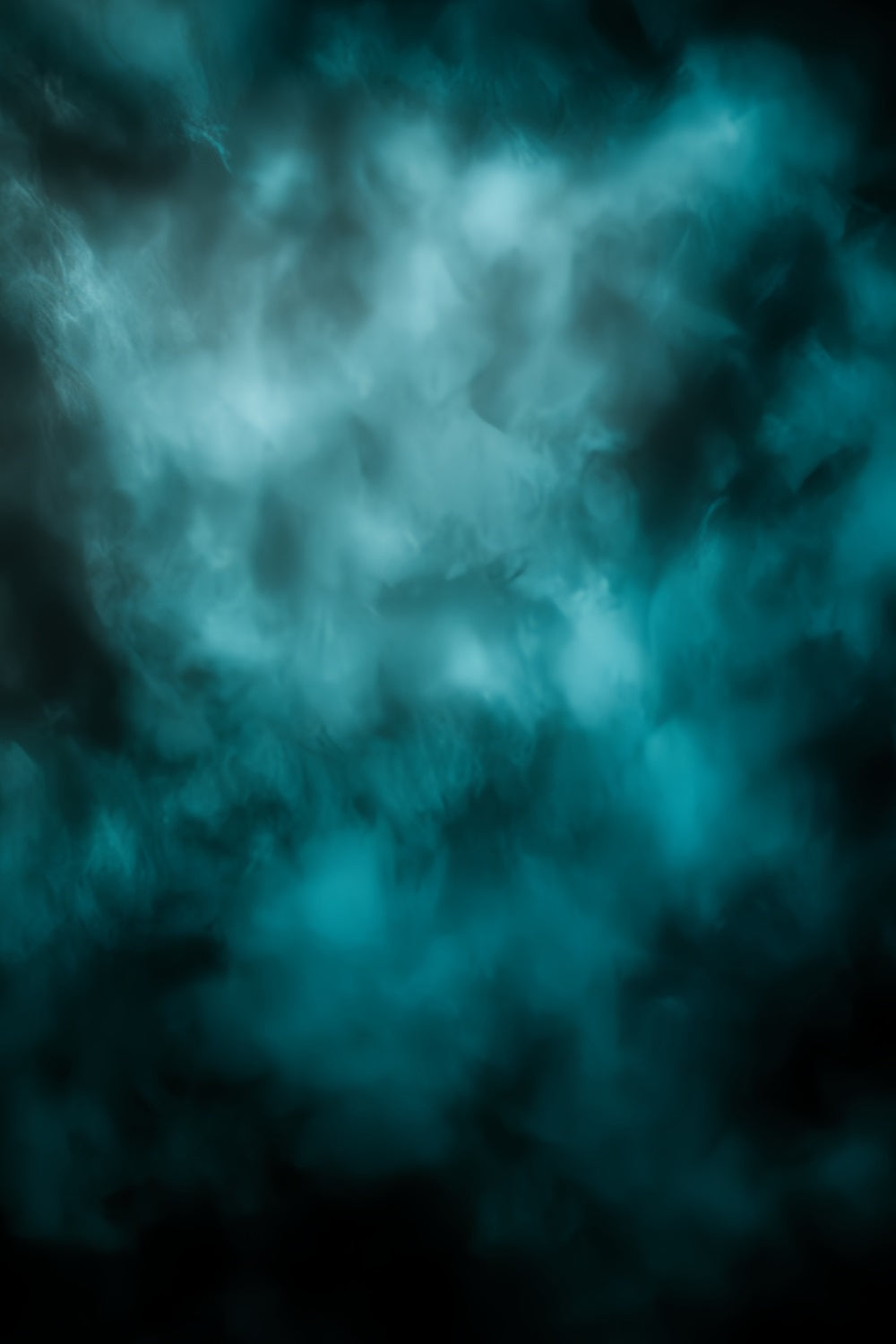Teal Backdrop Moody Aqua Smoke Texture Abstract Backdrop for Photography UK CSH58-173