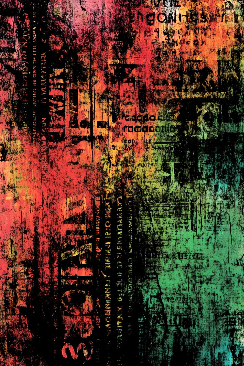 Grunge Backdrop Grunge Neon Typography Layers Abstract Backdrops Photography UK CSH58-177
