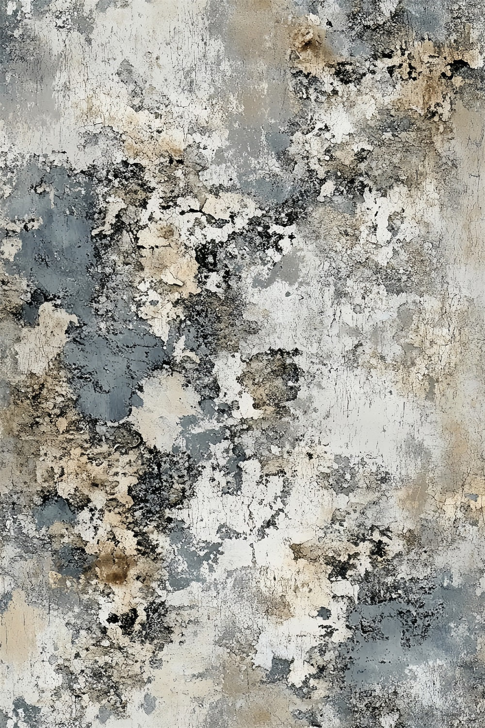 Grunge Backdrop Weathered Stone Concrete Cracks Abstract Photography Backdrops UK CSH58-180