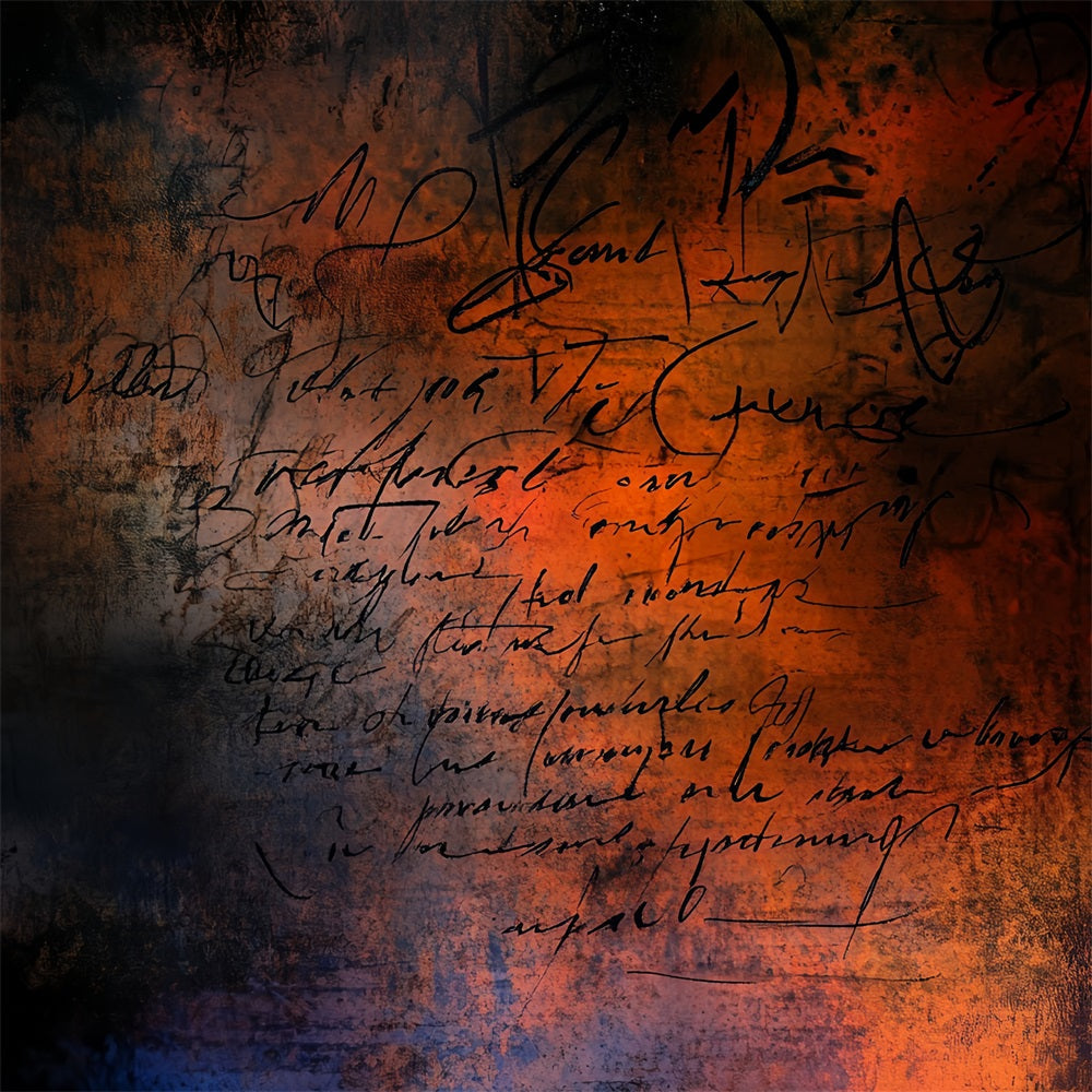 Grunge Backdrop Burnt Script Grunge Texture Abstract Backdrop for Photography UK CSH58-181