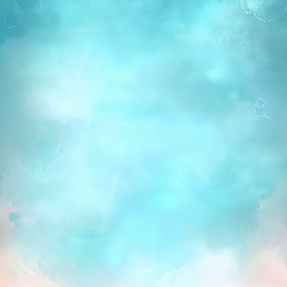 Watercolor Backdrop Soft Pastel Aqua Mist Abstract Photography Backdrop UK CSH58-189