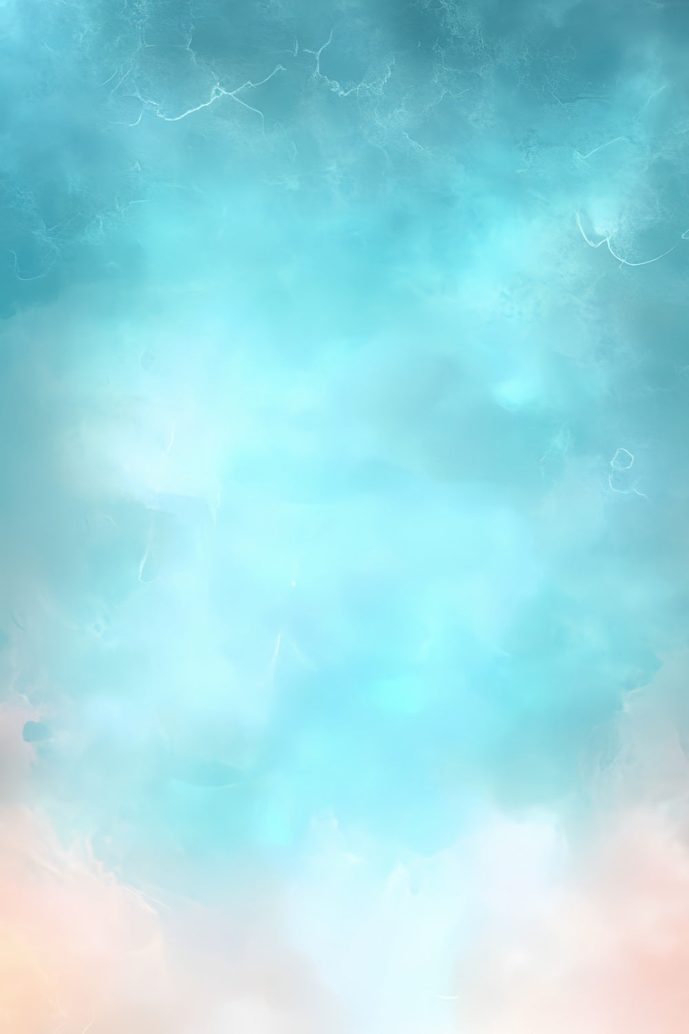 Watercolor Backdrop Soft Pastel Aqua Mist Abstract Photography Backdrop UK CSH58-189