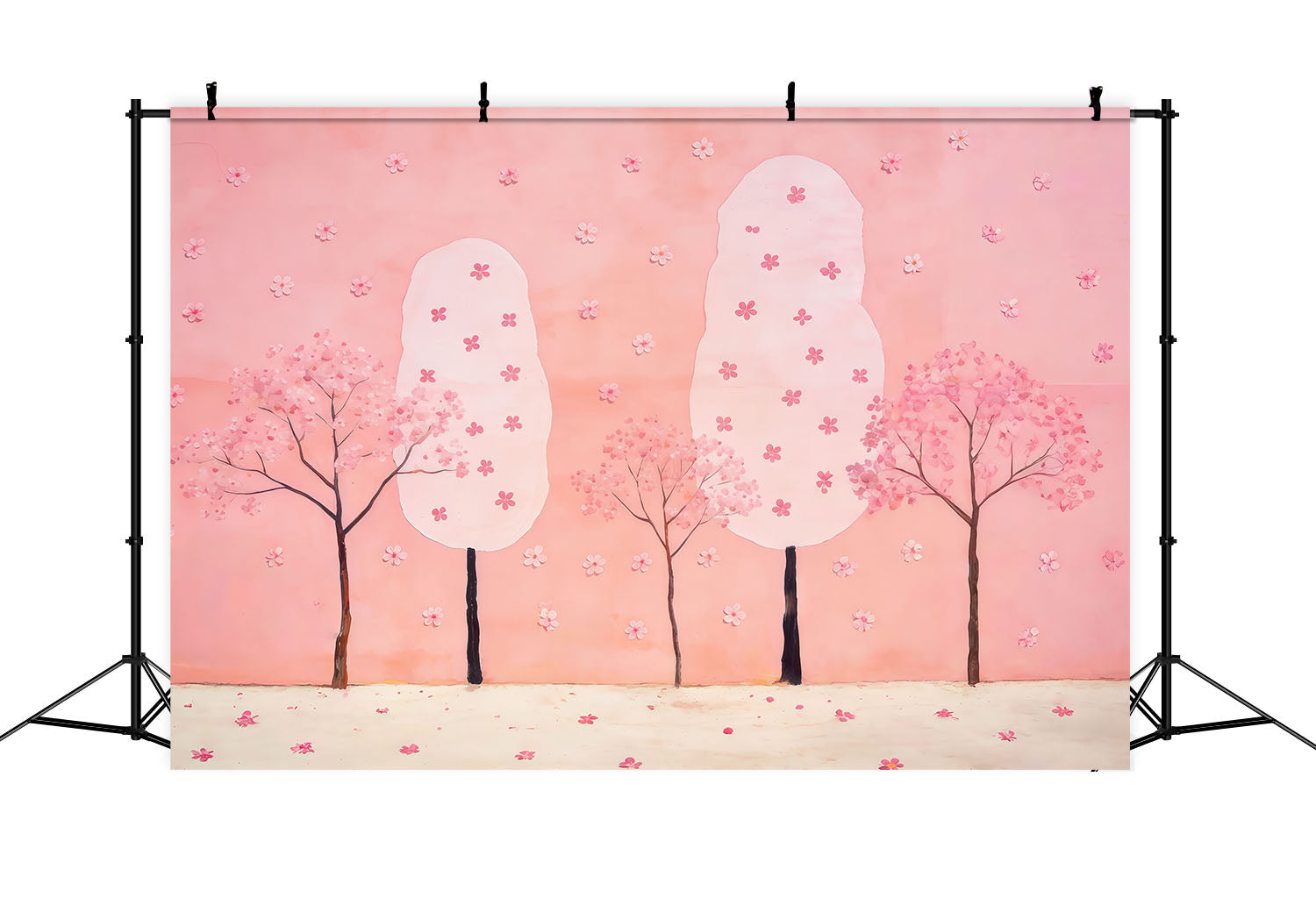 Forest Photo Booth Backdrop Pastel Cherry Tree Dream Backdrop Forest Theme UK CSH61-223