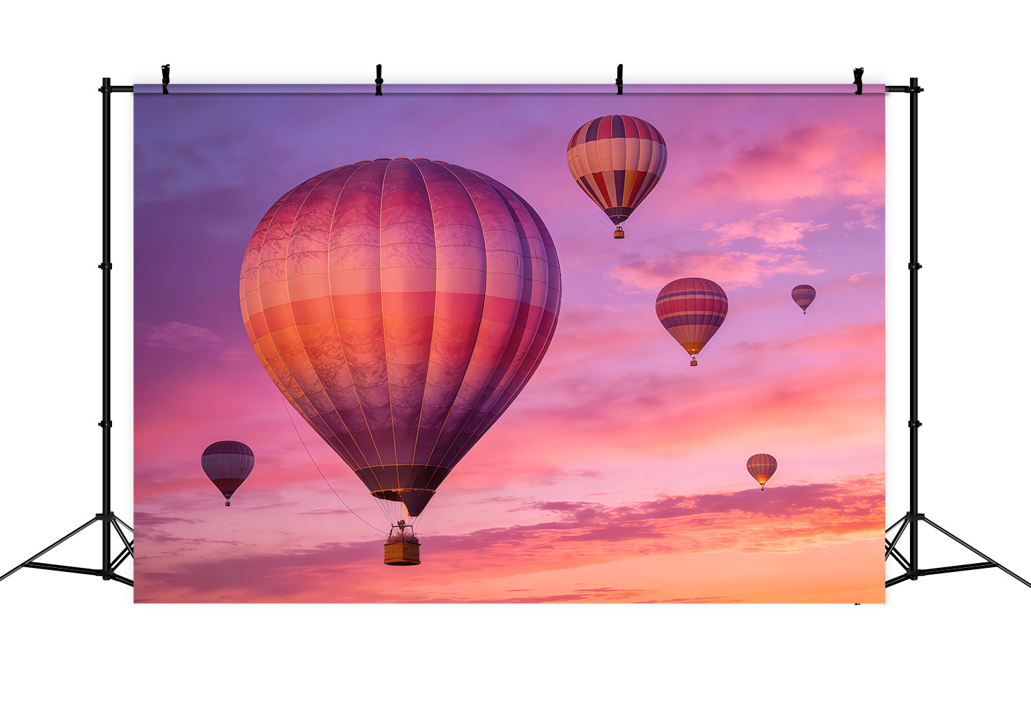 Sky Backdrops Pastel Hot Balloon Sunset Cloud Backdrop Photoshoot UK CSH62-139