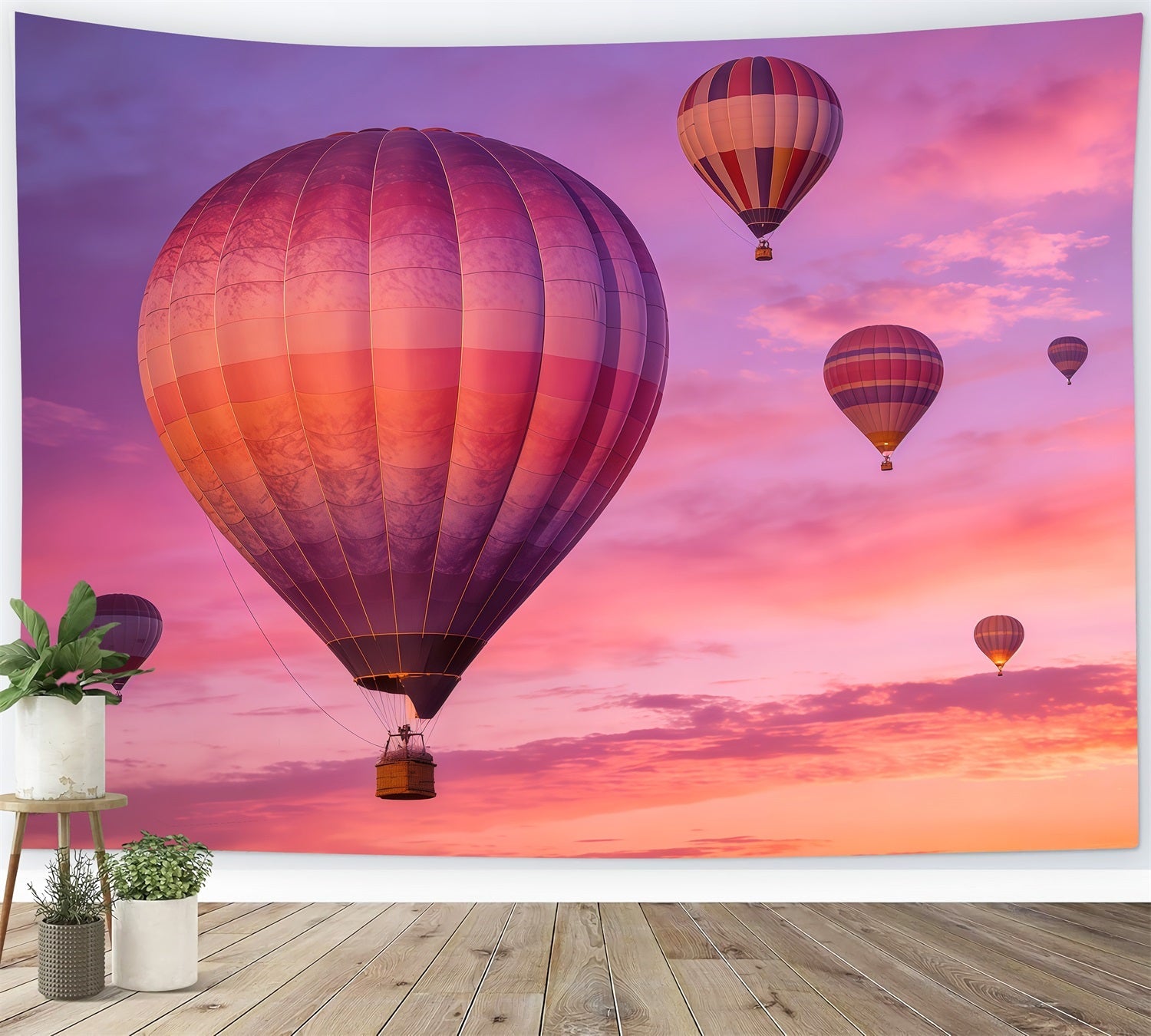 Sky Backdrops Pastel Hot Balloon Sunset Cloud Backdrop Photoshoot UK CSH62-139