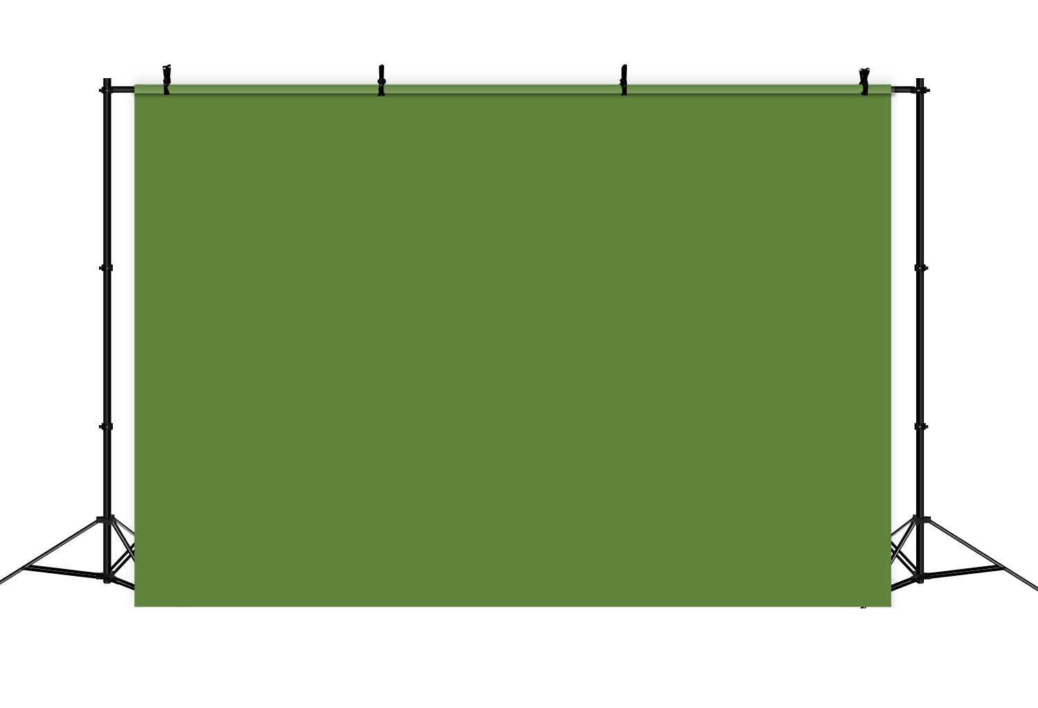 Green Photography Backdrop Olive Green Earthy Solid Shade Solid Backdrops UK CSH62-28