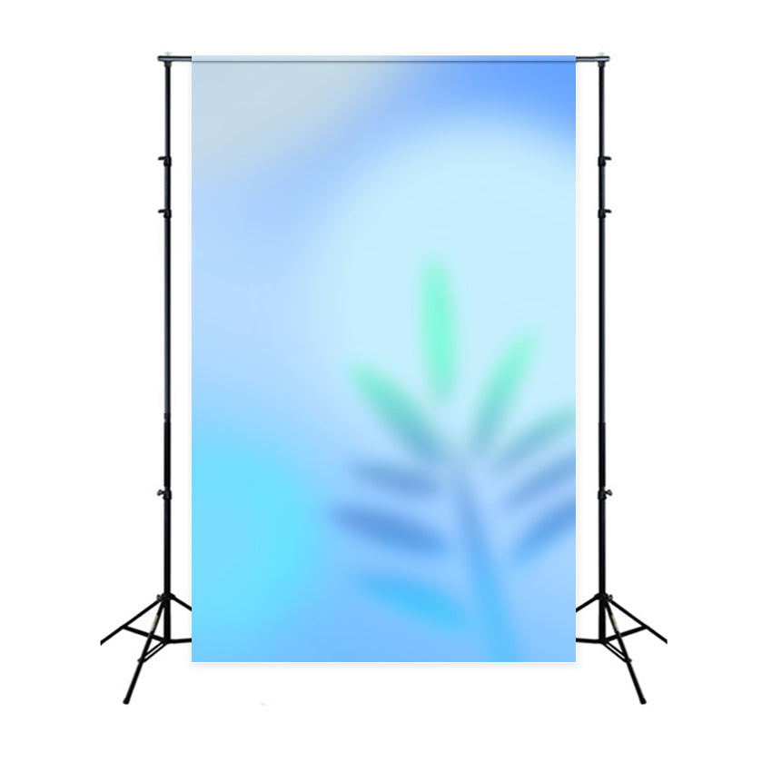 Photo Gradient Backdrop Soft Palm Green Blue Glow Backdrop For Professional Headshot UK CSH62-45