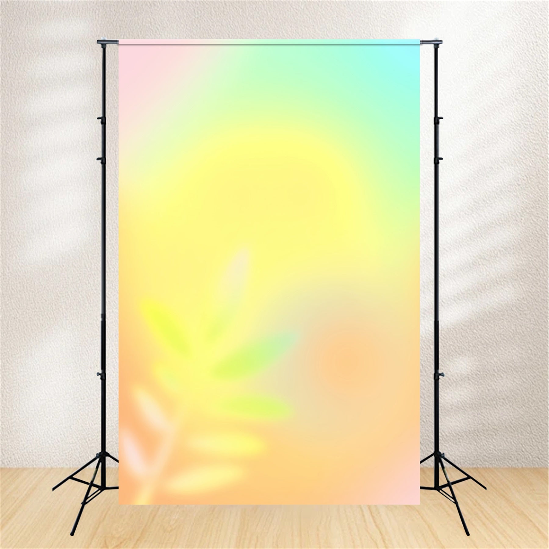 Gradient Photo Backdrop Sunrise Yellow Green Pink Blend Headshot Backdrop Ideas UK CSH62-46