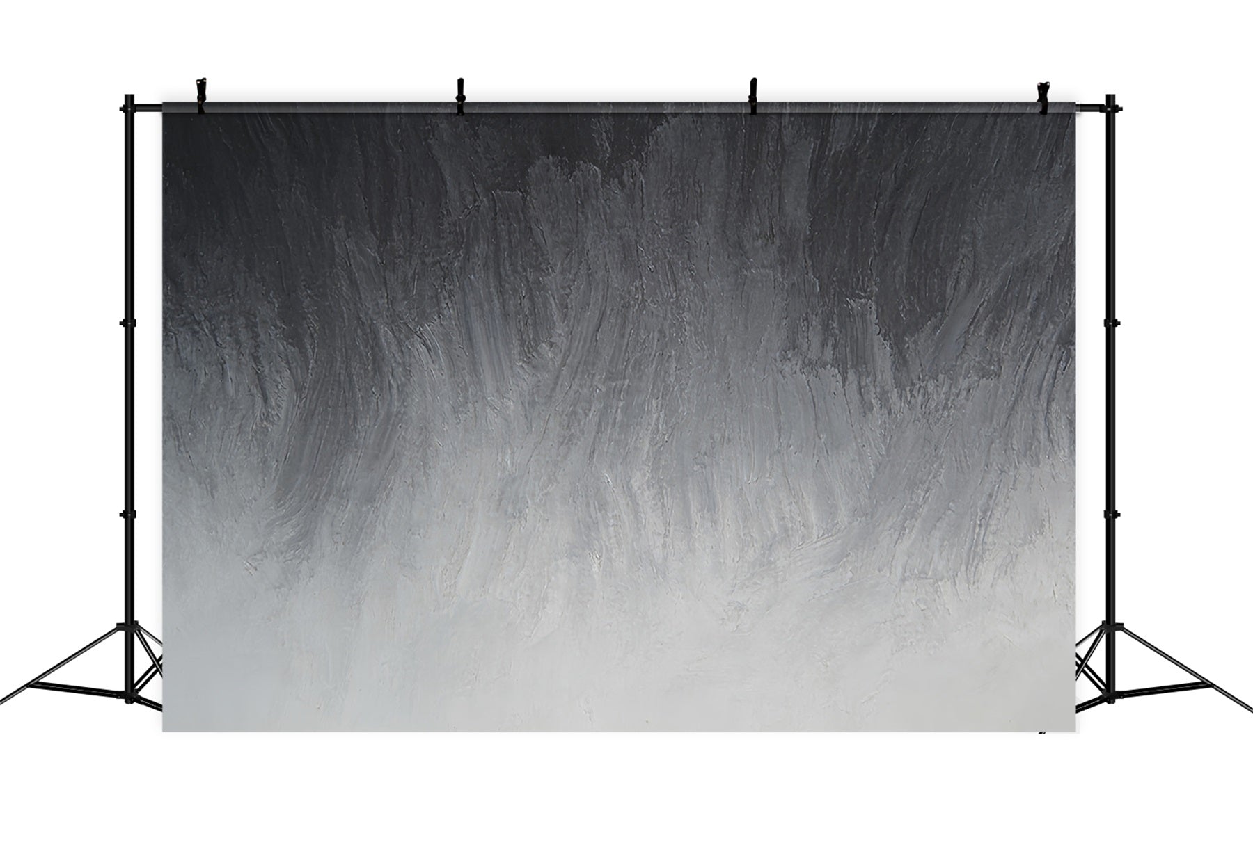 Grey Gradient Backdrop Charcoal Ombre Brush Strokes Backdrops For Headshots UK CSH62-53