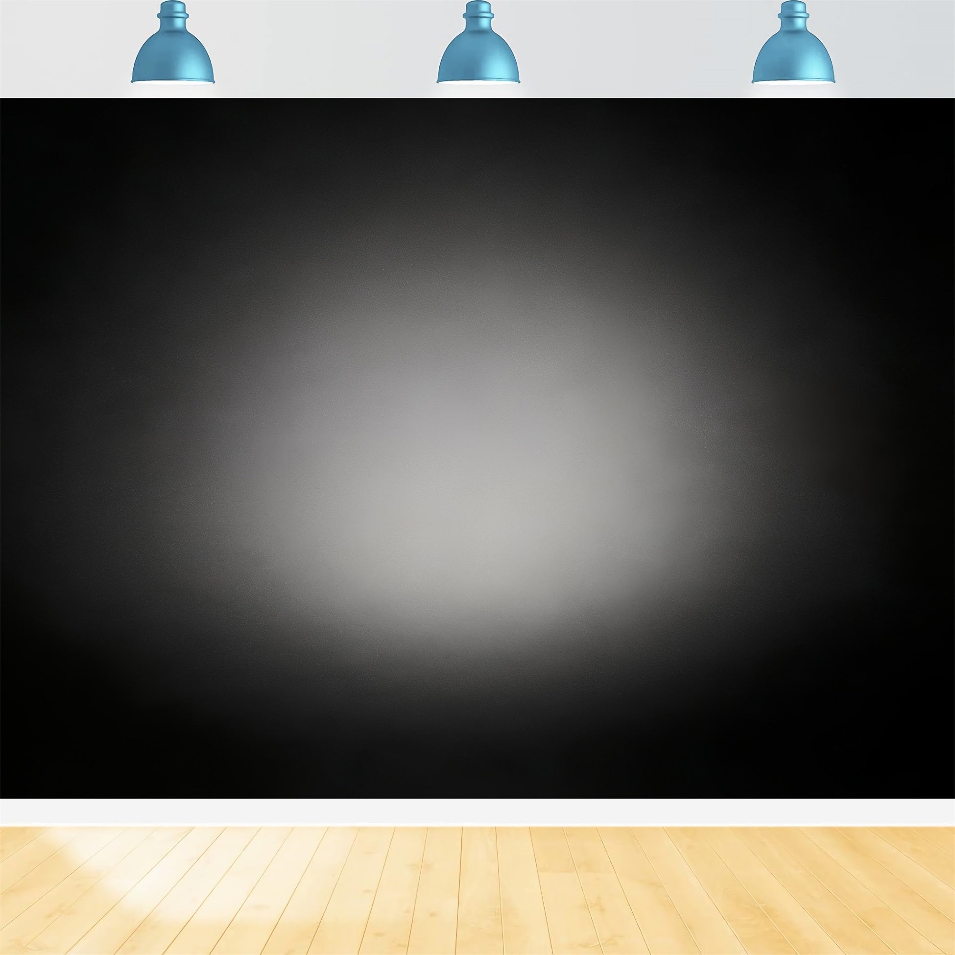 Grey Gradient Backdrop Soft Spotlight Dark Fade Professional Backdrop For Headshot UK CSH62-54