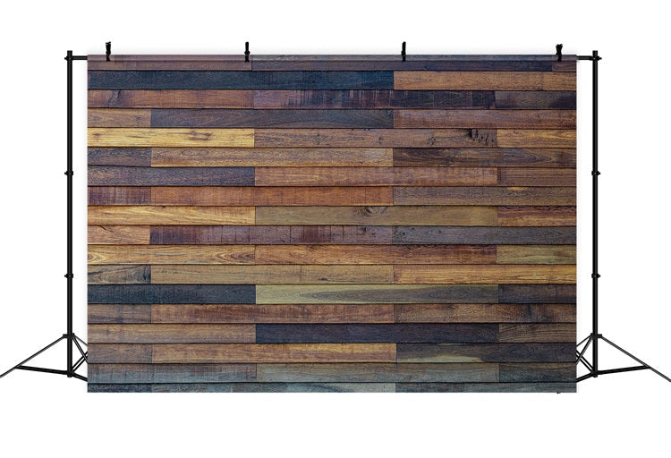 Dark Wood Backdrop Farmhouse Style Mixed Backdrop UK GQ4-108