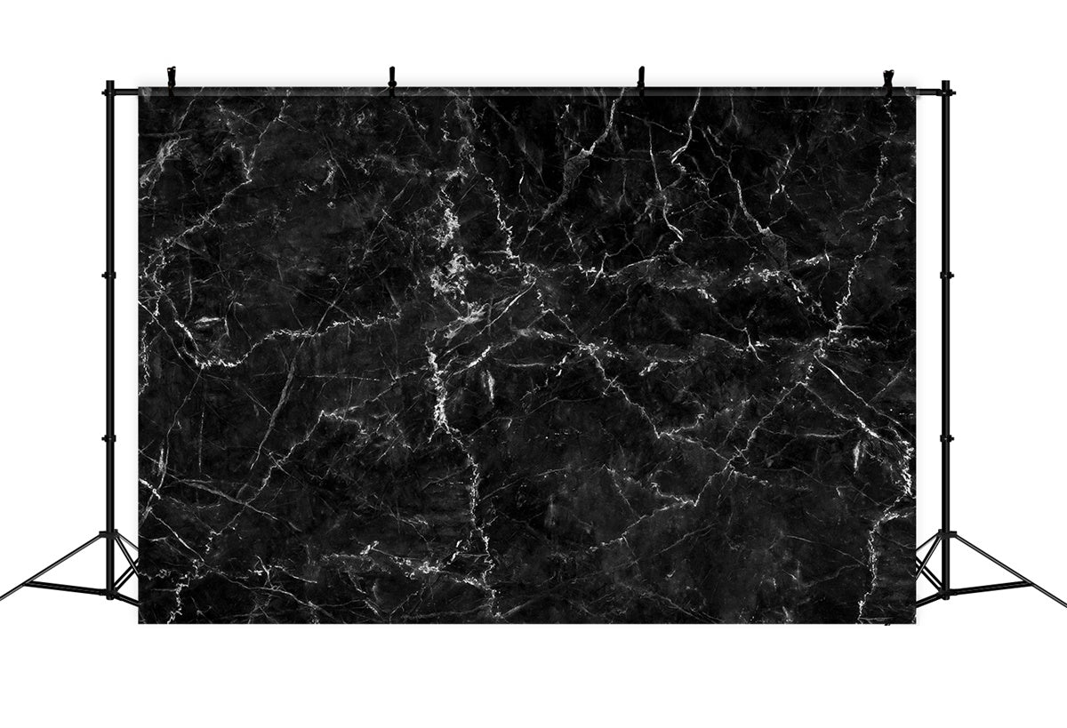 Black Marble Backdrop Black Marble White Vein Backdrop UK GQ4-133