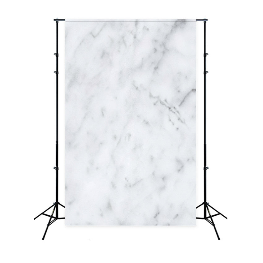 White Marble Photo Backdrop Minimalist White Marble Backdrop UK GQ4-143
