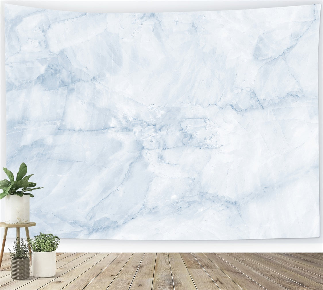 Blue Marble Backdrop Icy Blue Crystal Texture Backdrop UK GQ4-151