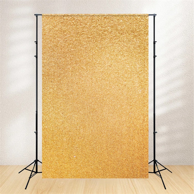 Professional Headshot Backdrop Luxe Golden Glitter Backdrop UK GQ4-192