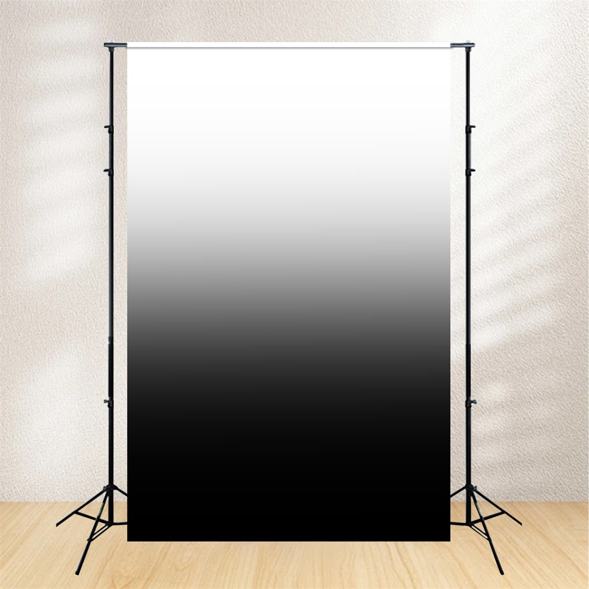 Professional Headshot Backdrop Black White Shadow Backdrop UK GQ4-201