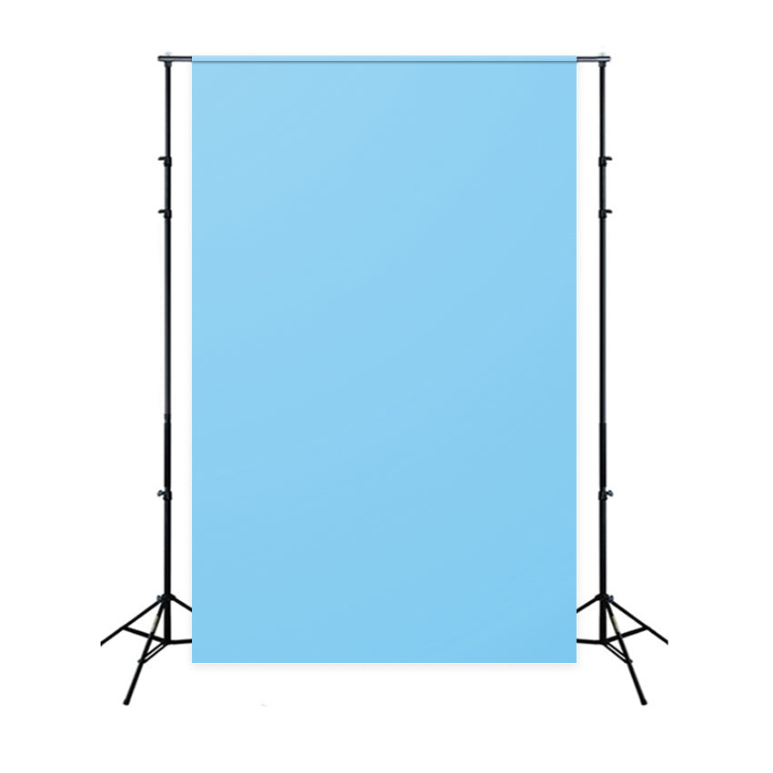 Blue Graduation Backdrop Serene Blue Minimalist Backdrop UK GQ4-207