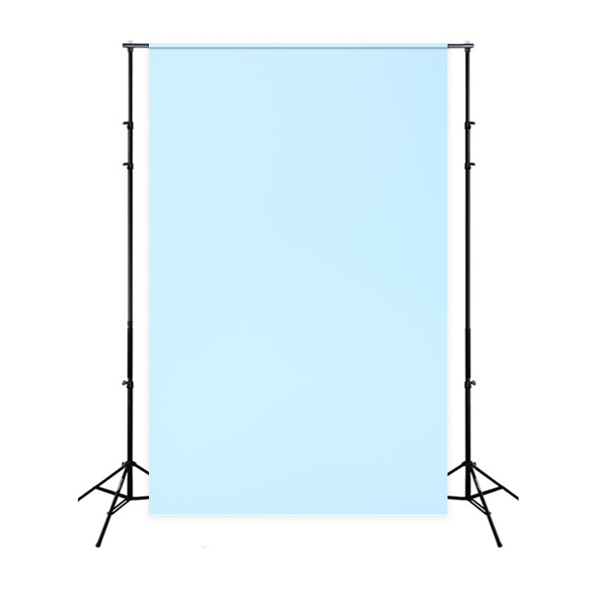 Blue School Photo Backdrop Baby Blue Minimalist Backdrop UK GQ4-215