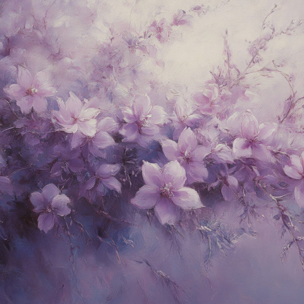 Purple Backdrops Artistic Bloom Photography Backdrop UK GQ4-26