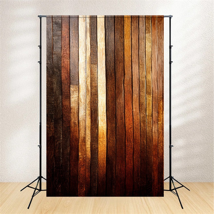Wood Photo Backdrop Brown Mixed Backdrop UK GQ4-99