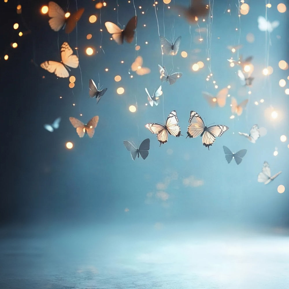 Artistic Backdrops Twinkle Butterfly Flight Cloth Backdrop UK GQ57-194