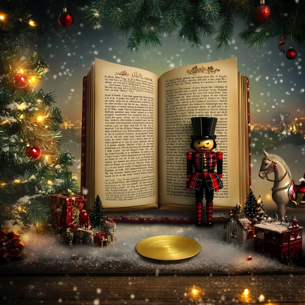 Christmas Backdrop Nutcracker Storybook Dreams Backdrop UK GQ57-30