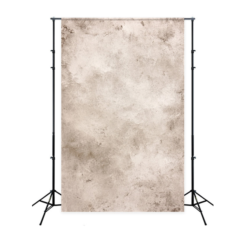 Cream Backdrop Vintage Weathered Stone Gray Pattern Photo Portrait Background UK GQ58-101