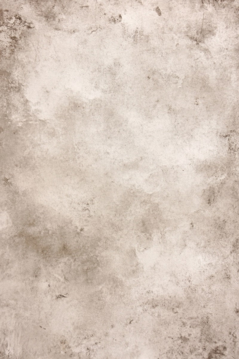 Cream Backdrop Vintage Weathered Stone Gray Pattern Photo Portrait Background UK GQ58-101