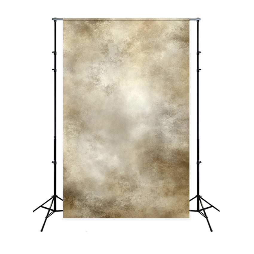 Cream Backdrop Warm Earthy Mottled Taupe Texture Studio Portrait Backdrop UK GQ58-102