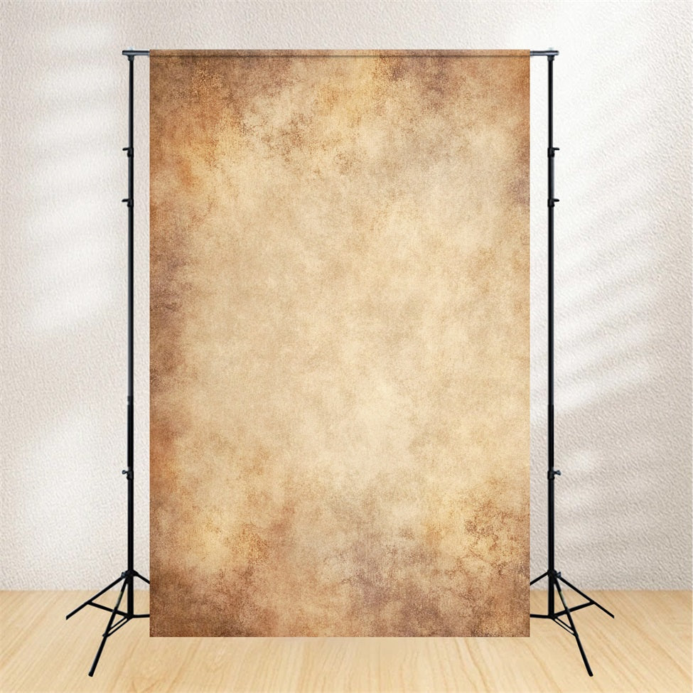 Cream Backdrop Vintage Warm Brown Textured Gradient Photography Portrait Background UK GQ58-104