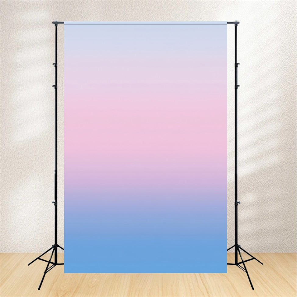 Gradient Backdrop Pink to Blue Gentle Gradient Fade Portrait Photo Background UK UK GQ58-63
