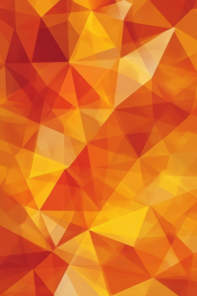 Orange Backdrop Geometric Faceted Orange Yellow Gradient photo Portrait Backdrop UK GQ58-78