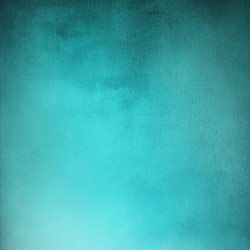 Teal Backdrop Aqua Blue Soft Gradient Fabric Background Portrait Backdrops UK GQ58-83