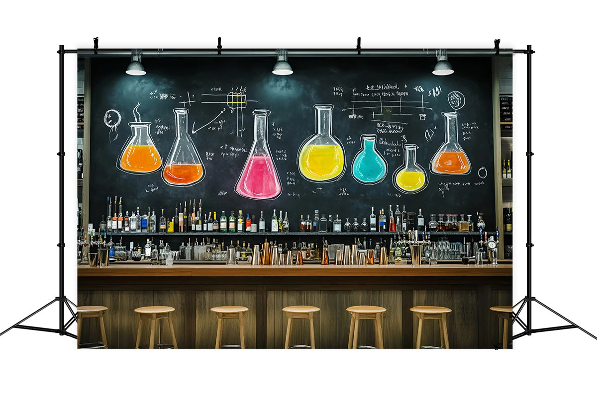 Chemistry Backdrop Creative Classroom Science Backdrop UK GQ6-134