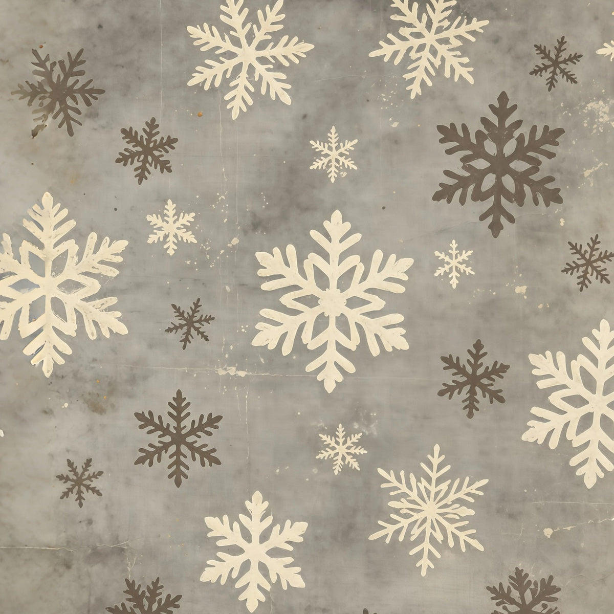 Christmas Snowflake Backdrop Snowf Concrete Pattern Photography Christmas Backdrop UK GQ69-33