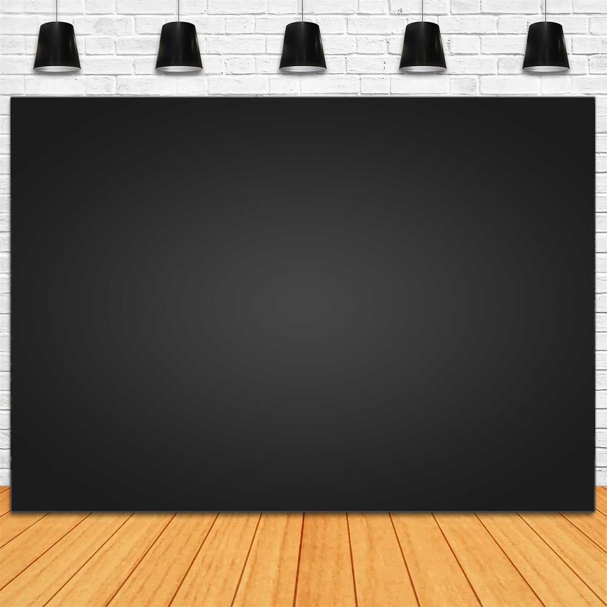 Black Backdrop Moody Dark Vignette Photography Backdrop UK GTY3-318