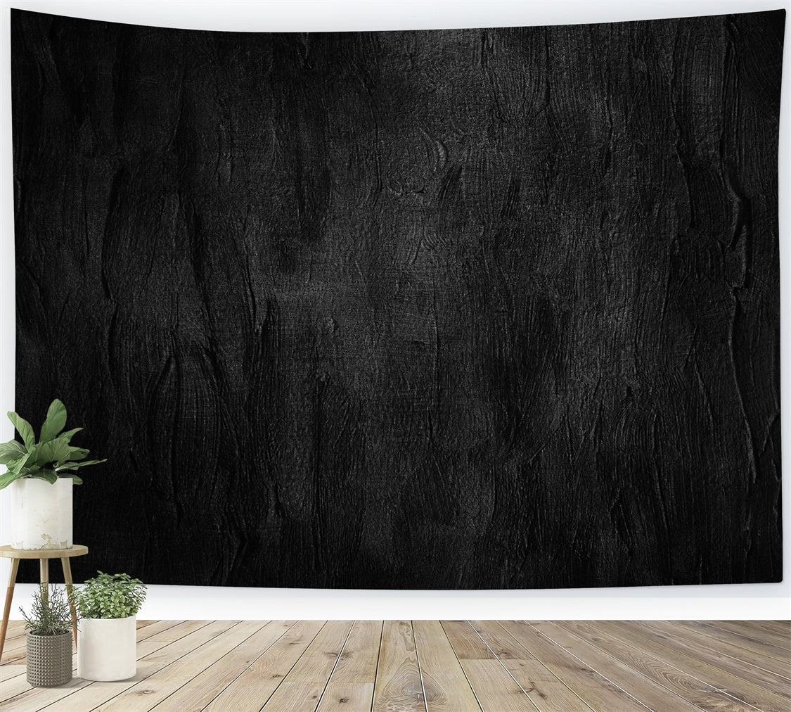 Black Photo Backdrop Textured Matte Black Backdrop UK GTY3-326