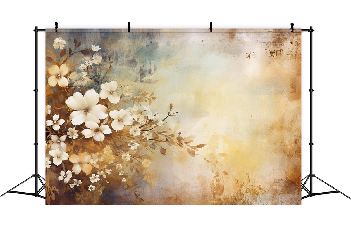 Headshot Backdrops Rustic Floral Fade Backdrop UK GTY3-347