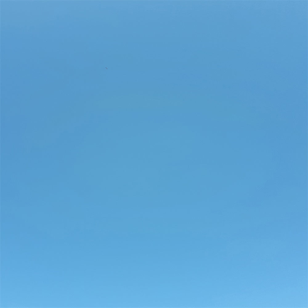 Blue Graduation Backdrop Vibrant Sky Blue Backdrop UK GTY3-348
