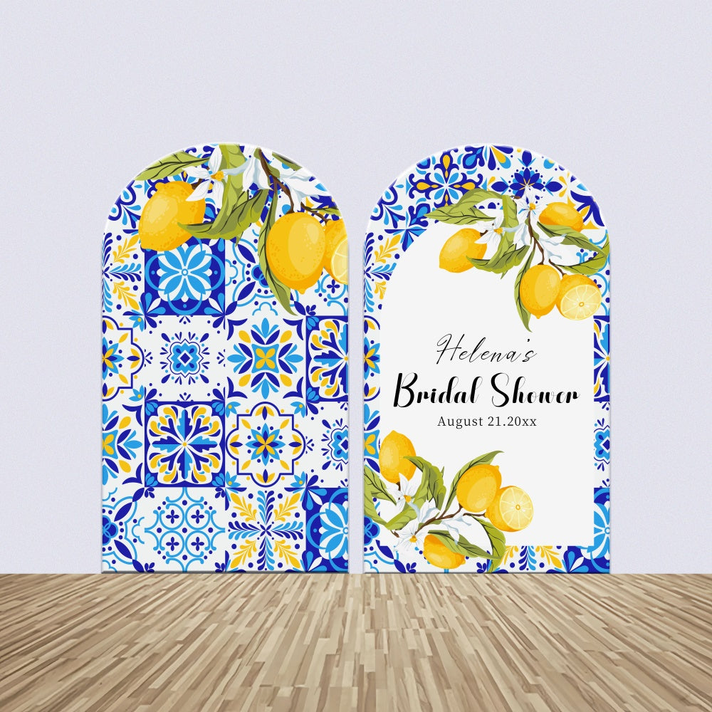 Bridal Shower Photo Backdrop Fresh Lemon Arch Backdrop Kit UK LXX4-126