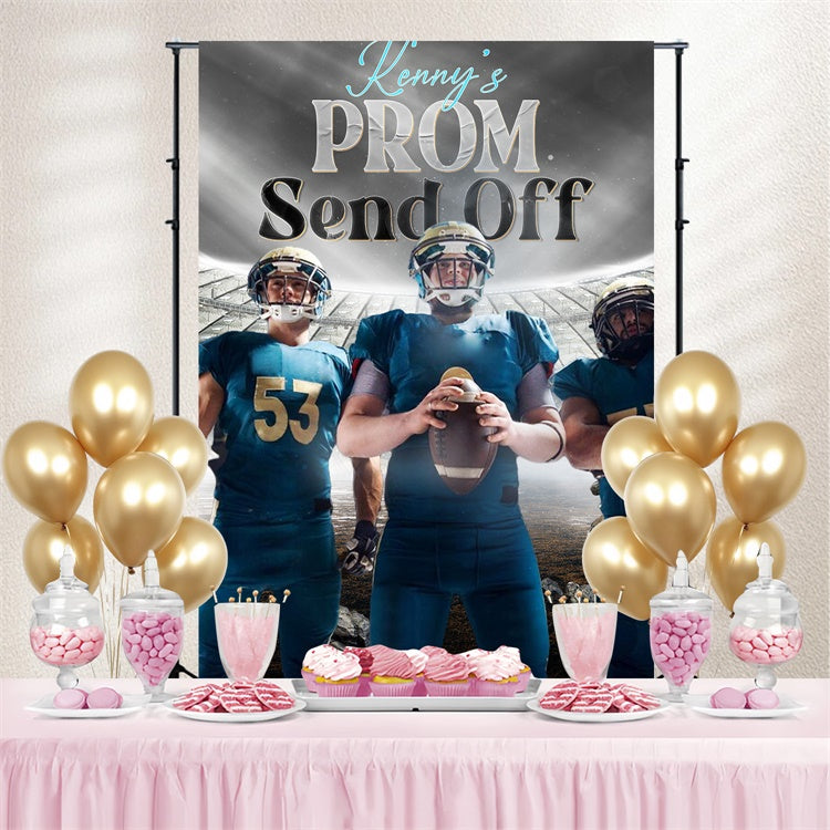 Prom Backdrop Ideas Stadium Lights Graduation Party Backdrop UK LXX4-152